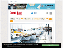 Tablet Screenshot of canalboat.co.uk